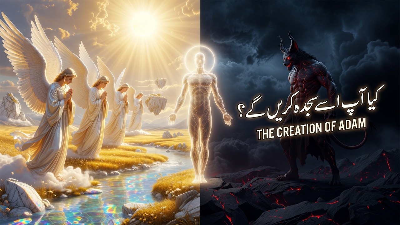 جنت سے زمین تک کا سفر  حضرت آدمؑ کی سچی داستان