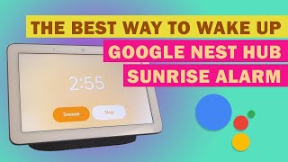 The Best Way To Wake Up - The Google Nest Hub Sunrise Alarm