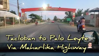 Tacloban City to Palo Leyte bypass road via Maharlika Highway. by Meryos TV 726 views 1 year ago 7 minutes, 32 seconds