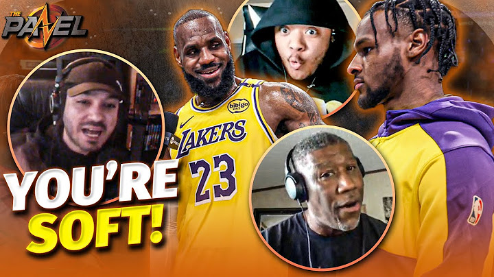 The Panel Get into HEATED LeBron & Bronny James Debate