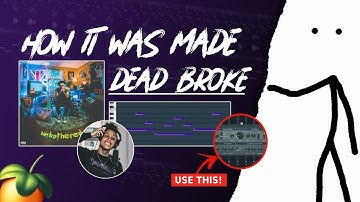 How "DEAD BROKE" by Lil Skies Was Made (in 5 minutes)