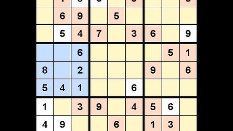 How to Solve Washington Post Sudoku L5 April 25, 2021