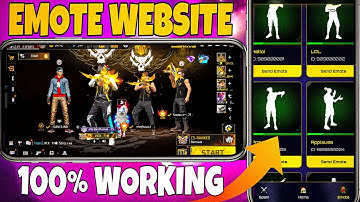 Free Fire Emote Website || 100% Working New Emote Website Without Password 😱 Free Fire Emote Website