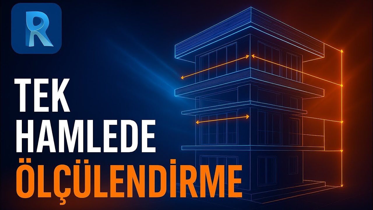 Revit | Tek Hamlede Ölçülendirme