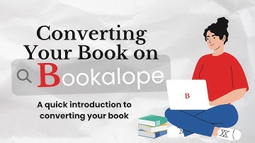 A quick introduction to converting your book