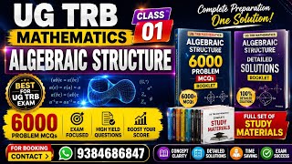 Ug trb mathematics MCQs with Detailed solutions booklets available for con 9384686847 ( algebra 01)