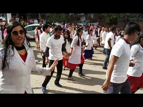 Flash Mob Colour Fest Ustc 26th Batch Mbbs Rag Day