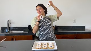 GALLETAS CON CENTRO DE CORAZÓN PARA SAN VALENTÍN!❤️‍🔥🙈