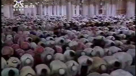 سورة الإنفطار كاملة - صلاة العشاء من المسجد النبوي 24-01-1428 - لفضيلة الشيخ علي الحذيفي