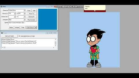 Showing My Own Robin V2 MSAgent W.I.P