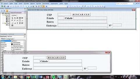 BUSCA DE CEP  EXCEL VBA 1 PARTE