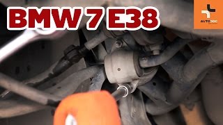 Nybegynder video vejledning til de mest almindelige BMW E38 reparationer
