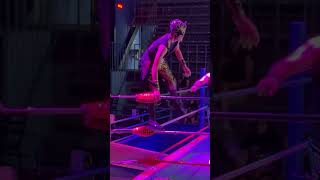 Relámpago y Oso Negro Jr en Arena Coliseo Tony Arellano