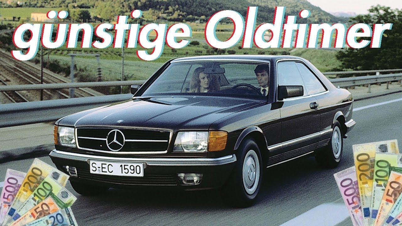 5 Gunstige Oldtimer Die Du Dir Leisten Kannst Rb Engineering Mercedes Benz C126 Sec Youtube