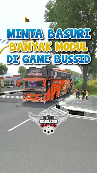 MINTA BASURI MALAH DIKASIH KLAKSON TELOLET‼️ #shorts #bussid #howlif