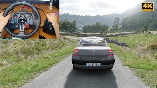 Renault Megane II 1.4 - A Car Everyone Forgot About… POV Driving in 4K | Logitech G29