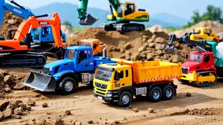 Car Wash Rescue! | Dirty Construction Trucks Get a Fun Bath | Kids Song screenshot 4
