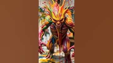 Revolutionizing Creativity: Human Artist +  Art AI Fusion Hybrid | Biocyber Fusion