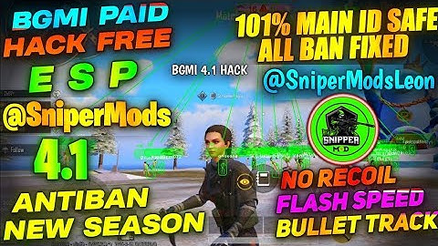 BGMI HACK 4.1 | BGMI 4.1 MOD APK | BGMI ESP HACK | BGMI NEW HACK TODAY | HOW TO HACK BGMI HACK