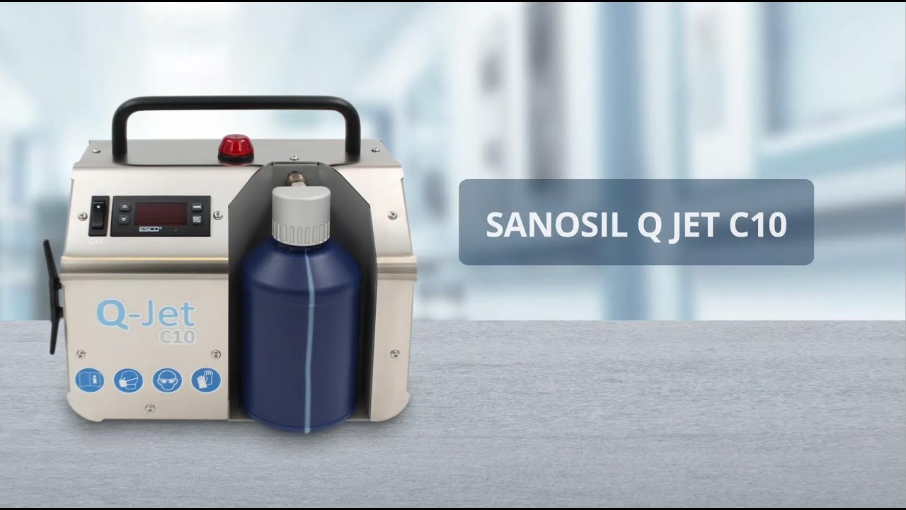 Sanosil Q-Jet C10 - aHP desinfección automática de salas -  ES