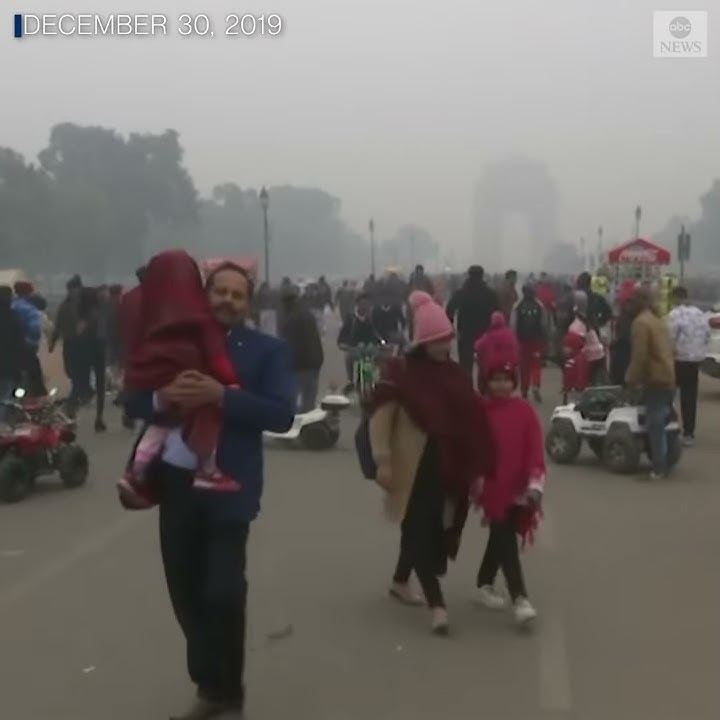 India's COVID-19 lockdown has drastically decreased air pollution levels | ABC News