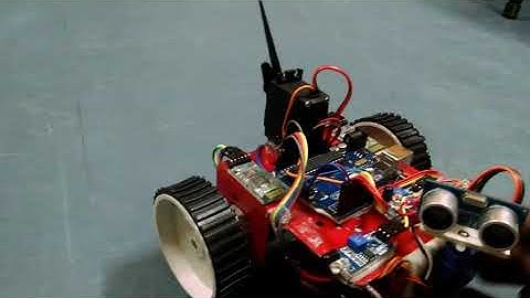 Arduino Surveillance Robo