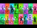 All color dance challenge dame tu cosita vs hulk vs patila vs all  alien green dance challenge