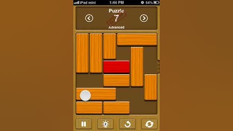 unblock me solutions advanced level 7