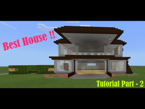 Minecraft Best House for Creative and Survival Worlds ! How to Make - Tutorial (Part - 2) #minecraft