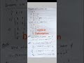 Bsc 1st year GE mathematics note for physics honours(part-4) || GE mathematics note#shorts