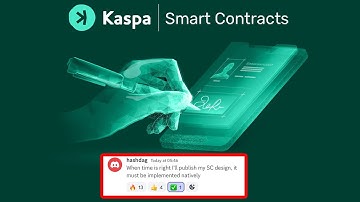 Kaspa Smart Contracts Up Next After Rust Re-Write