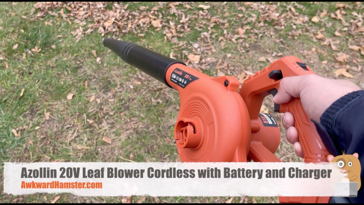 Azollin 20V Leaf Blower Cordless with Battery and Charger 