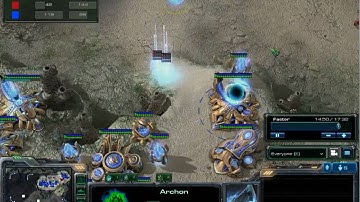 [HD] Starcraft 2 Beta Bug - Merging Archons Moving