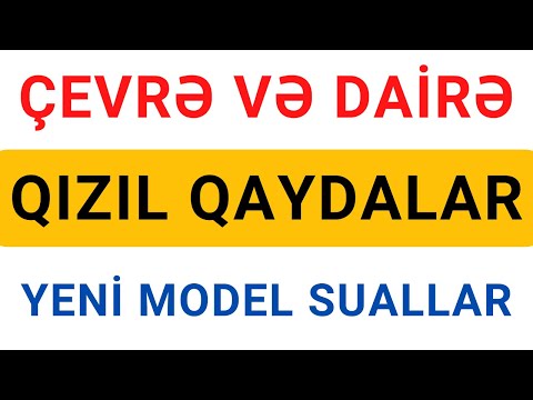 Video: Dairə üzvi və ya həndəsi formadır?