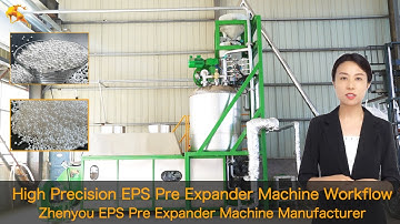 High Precision EPS Pre Expander Machine Workflow, Discover Our Foam Pre expander Machine