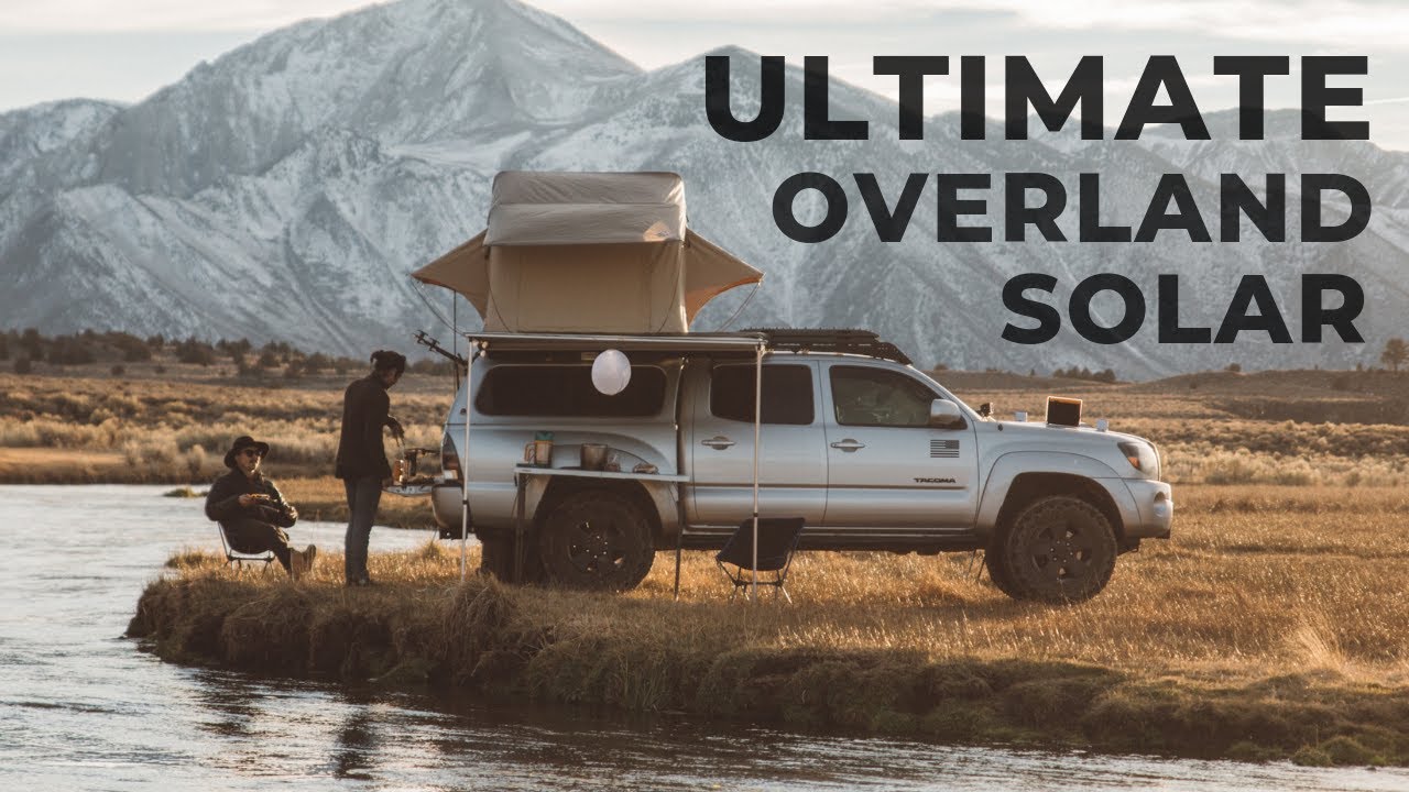 ULTIMATE OVERLAND SOLAR SETUP Renogy solar kit with Dometic CFX 75