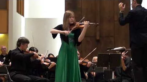 Mendelssohn Violin Concerto Mvt. 1 - Rachel Stenzel