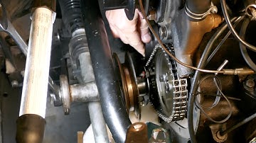 Triumph TR4A, "new" IWIS timing chain and (standard) tensior - 13.000 km later