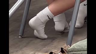 Josies Nike Sock Toe Curl Zoomed In