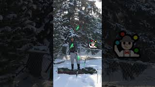 🤹🏻 When Juggling Clubs Turn Into Devil Sticks #17 🤹🏻 Juggling in the Snow ❄️