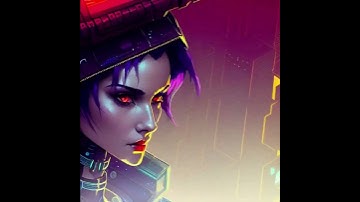 Cyberpunk City Street made with Stable Diffusion Deforum