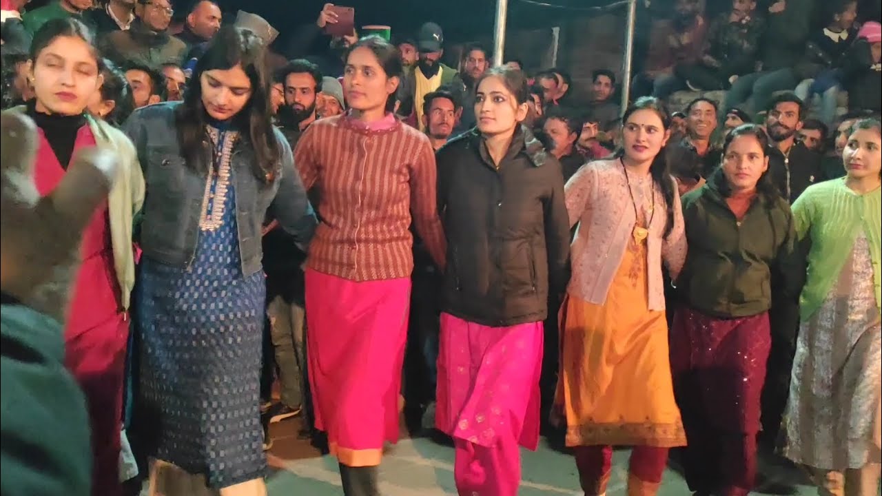 जौनपुर-जौनसारी हारूल नृत्य || लड़कों और लड़कियों का हारूल नृत्य || pahadi culture || Jaunsari dance 