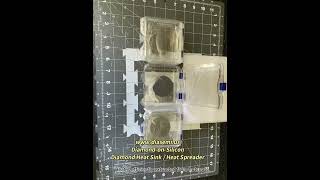DIASEMI Diamond-on-Silicon Substrates #Diamondonsilicon #CVDdiamondthinfilm, #thermalmanagement
