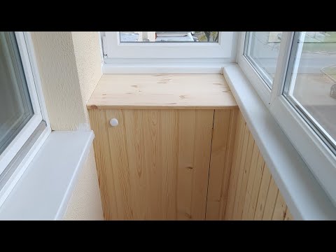 Тумбочки из вагонки на балкон,две.