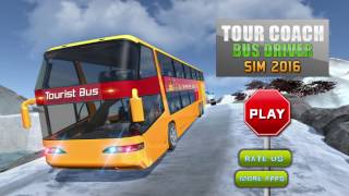Tour Coach Bus Driver Sim 2016 - Android Gameplay screenshot 3