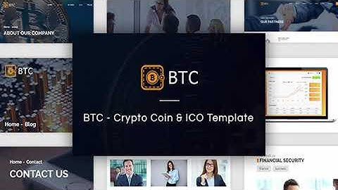 BTC - Crypto Coin & ICO Template | Themeforest Website Templates and Themes