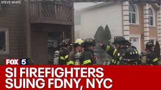 Staten Island firefighters suing FDNY, NYC after being injured battling house fire