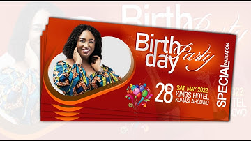 Birthday Invitation Card / Corel Draw Tutorials / Best Tips for Beginners & Expert