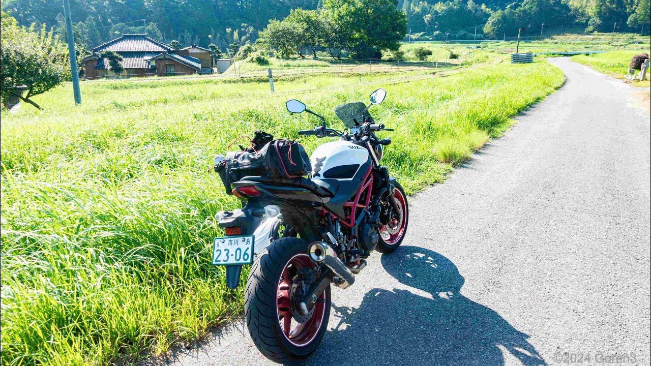SV650 ベビーフェイスのバックステップを導入しての感想 - YouTube