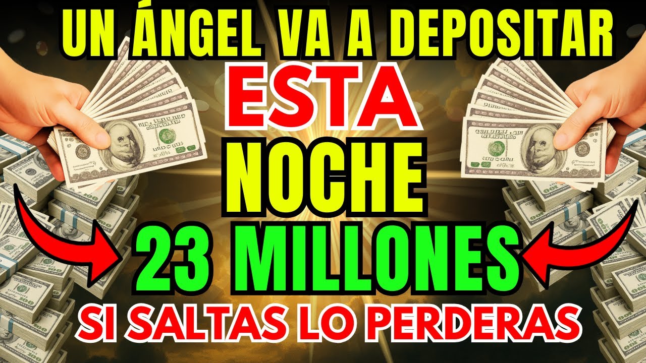 DIOS DICE: ESCUCHÉ TU ORACIÓN… Y TU MILAGRO FINANCIERO LLEGA HOY MISMO